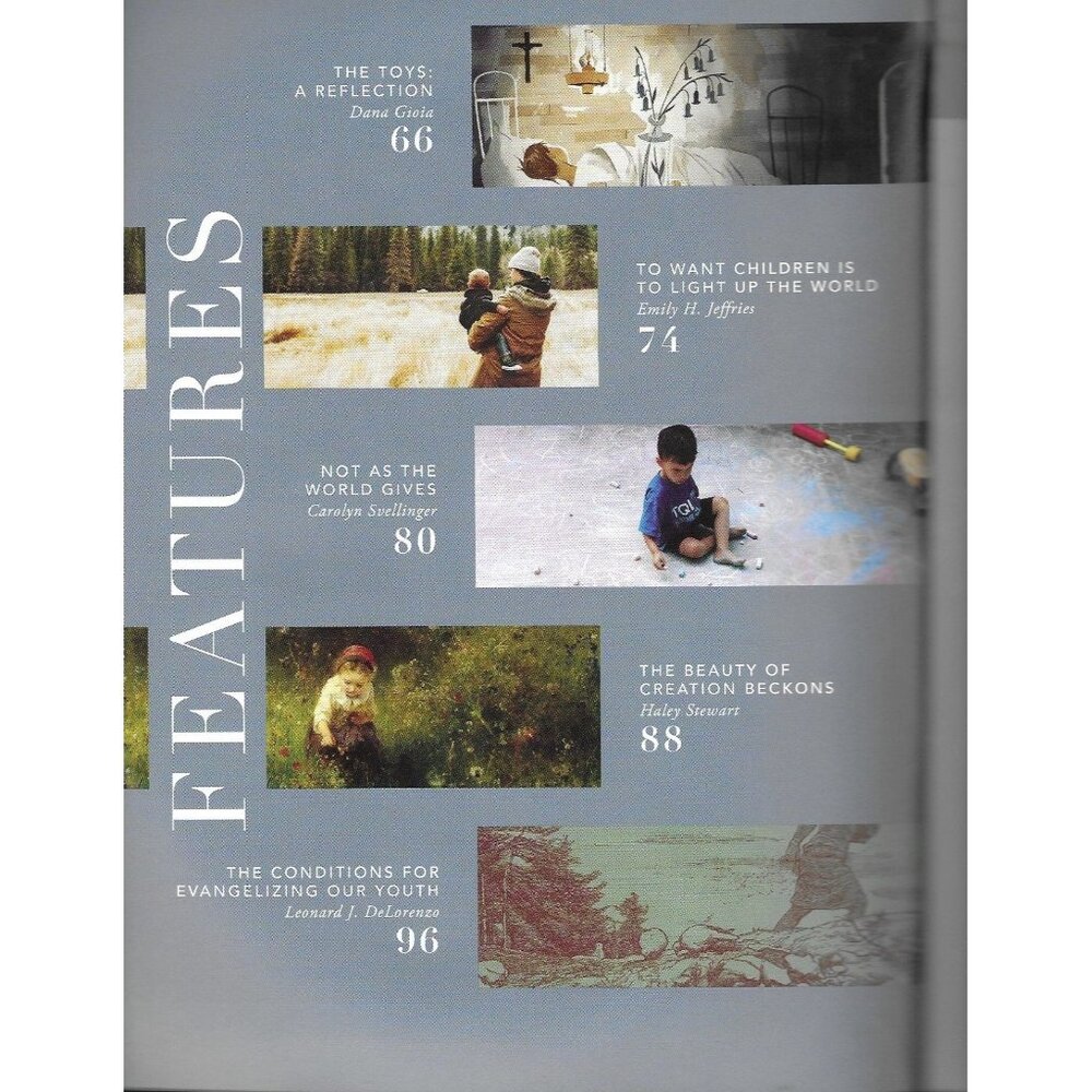 Evangelization Culture Journal of the Word on Fire #12 Childhood Summer 2022 - Picture 3 of 5